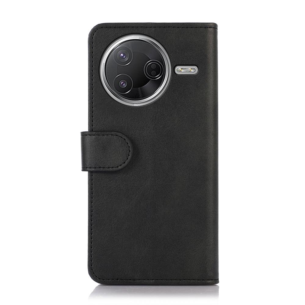 Leather Case For Xiaomi Poco F7 Pro 5G/Redmi K80 5G/F7 Ultra 5G/Redmi K80 Pro 5G Cowhide Texture Wallet Phone Cover with Stand