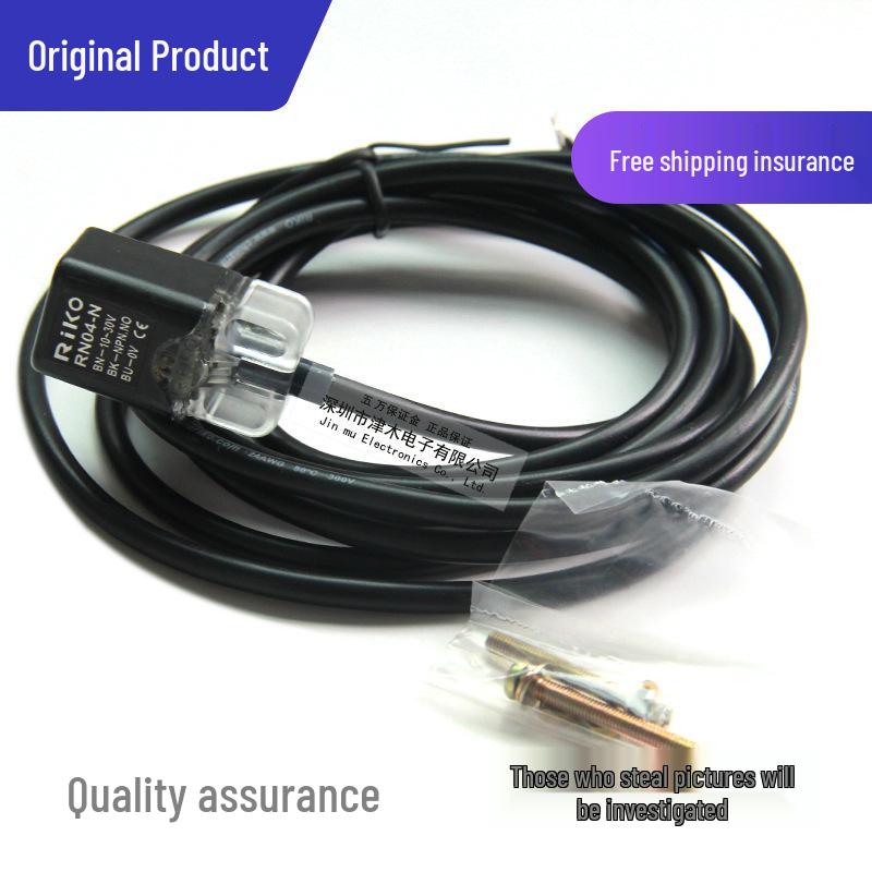 Genuine Taiwan RIKO Square Proximity Switch RN04-N3 for RN04-N Sensor Replacement