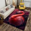 Tropical Flamingo Art Carpet Suitable As a Non-slip Mat for the Living Room or Bedroom Sofa