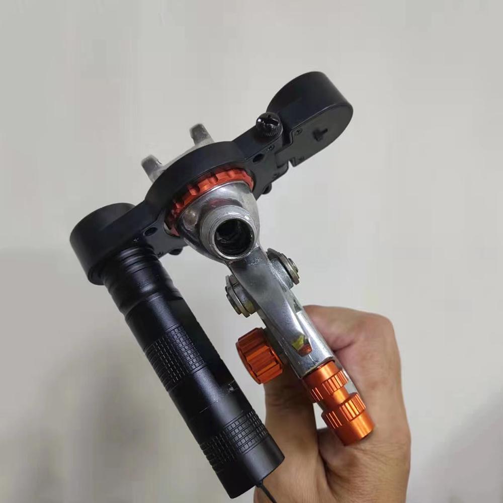 1x Spray Gun LED Light 3 Modes Adjustable For All Spray Guns Night Painting Work