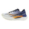 Saucony IDLING Cruise Slip Resistant Abrasion Resistant Low top Casual Running Shoes Unisex White Blue Orange S28191-6