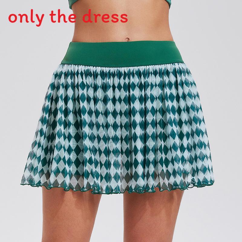 High Waist Athletic Skirt For Women With Breathable Nylon Fabric For Running And Fitness