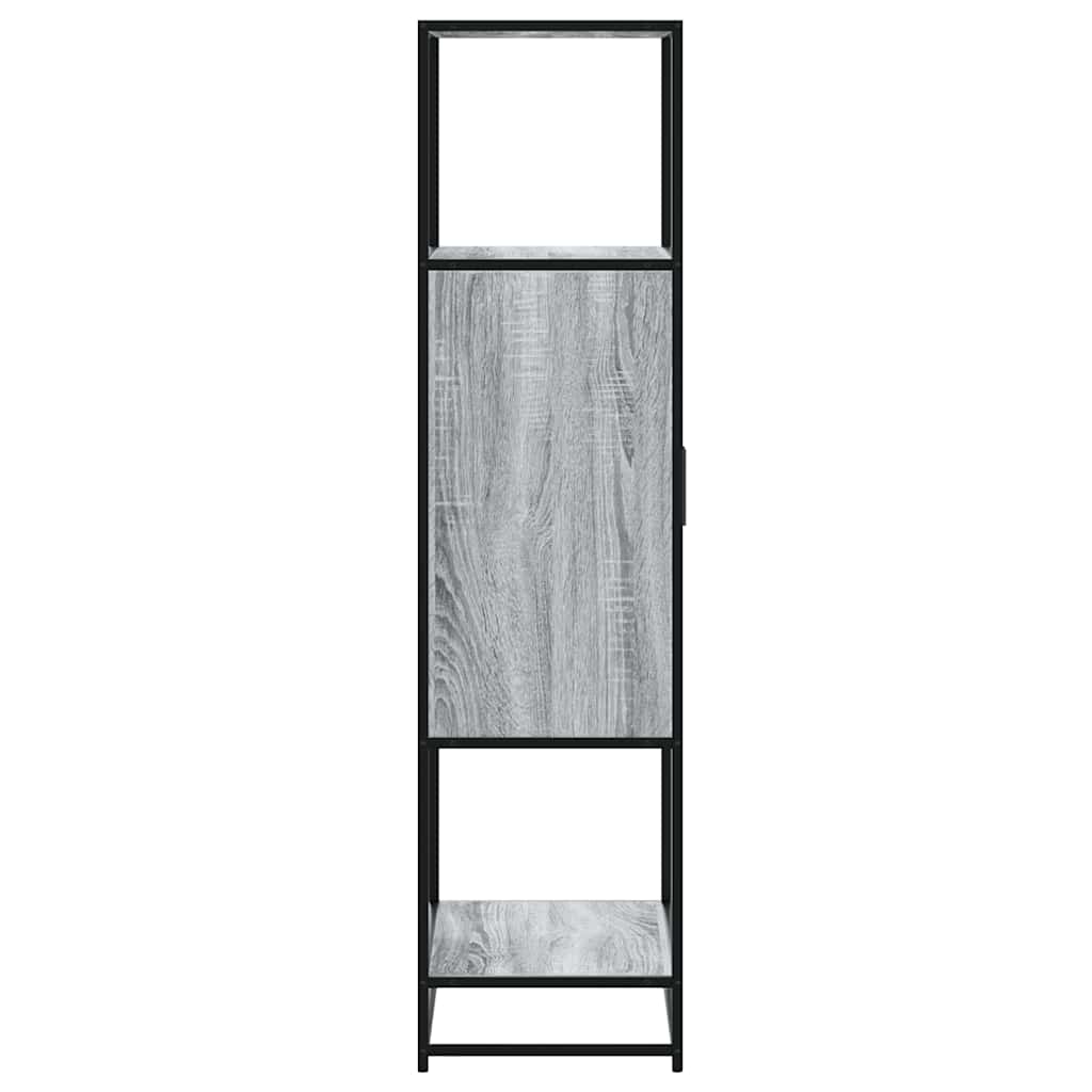 Vidaxl Armadio Alto, Rovere Sonoma Grigio, 68X35X139 Cm