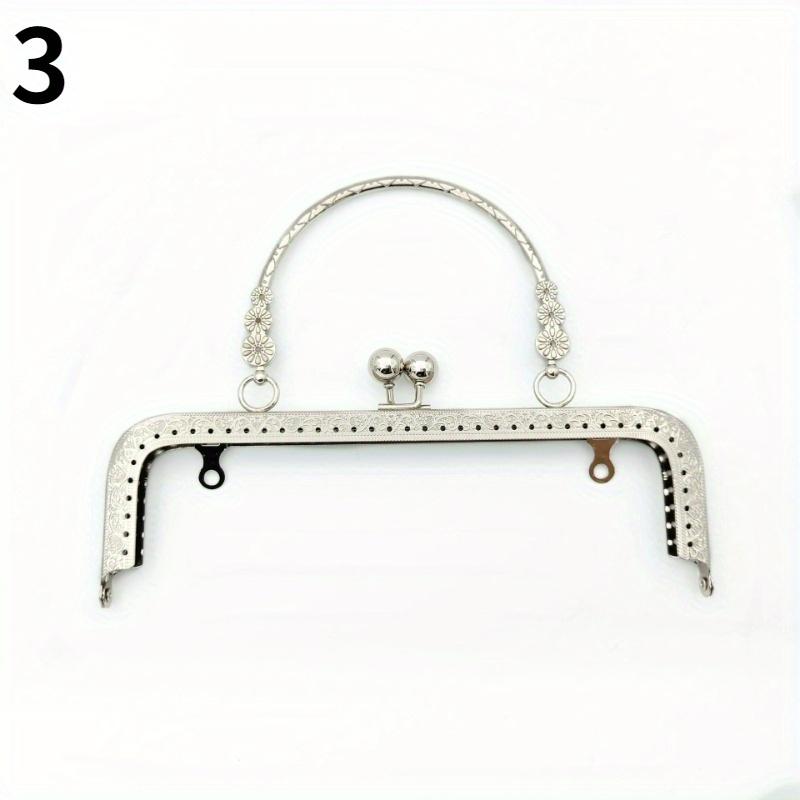 

20 см Квадратная Ручка с Тиснением Горловина Золотая Ручка Золотая Горловина Золотая Аксессуары для Сумки 1 шт. as the picture