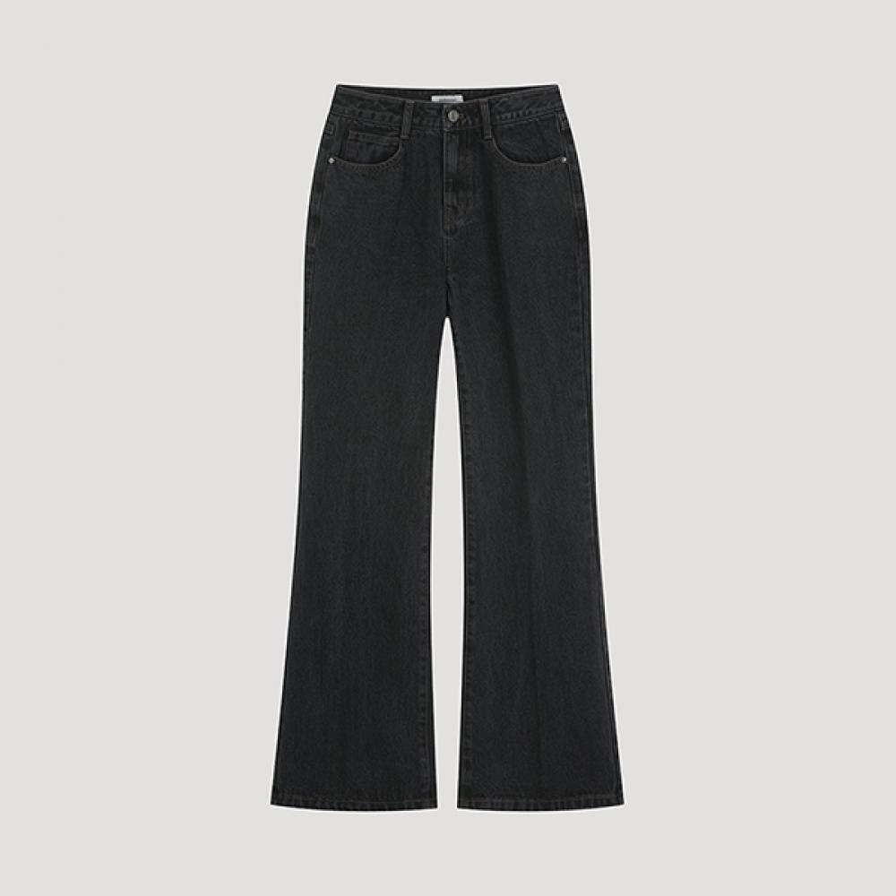 

Она S Miss Semi Bootcut джинсовые брюки SSmSlo32030 Bk blacks/55