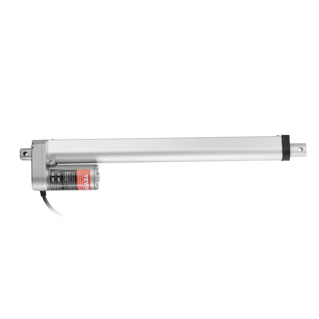 VEVOR Linear Actuator 12V 30.5 Cm High Load 149.7 kg/1500N 0.5 Cm/s IP54 Protection