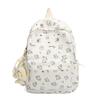 Schoolbag New Large-capacity Load-reducing Casual Backpack Cute Girl Travel Backpack Small Fresh Junior High School Student Backpack