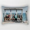 Bangtan Boys Kpop Bts Print Pillowcase Cover Bed Seat Square Pillow Home Cover