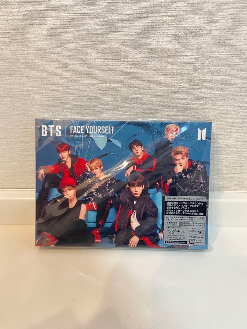 

[USED] Unwatched BTS FACE YOURSELF CD+Blu-ray