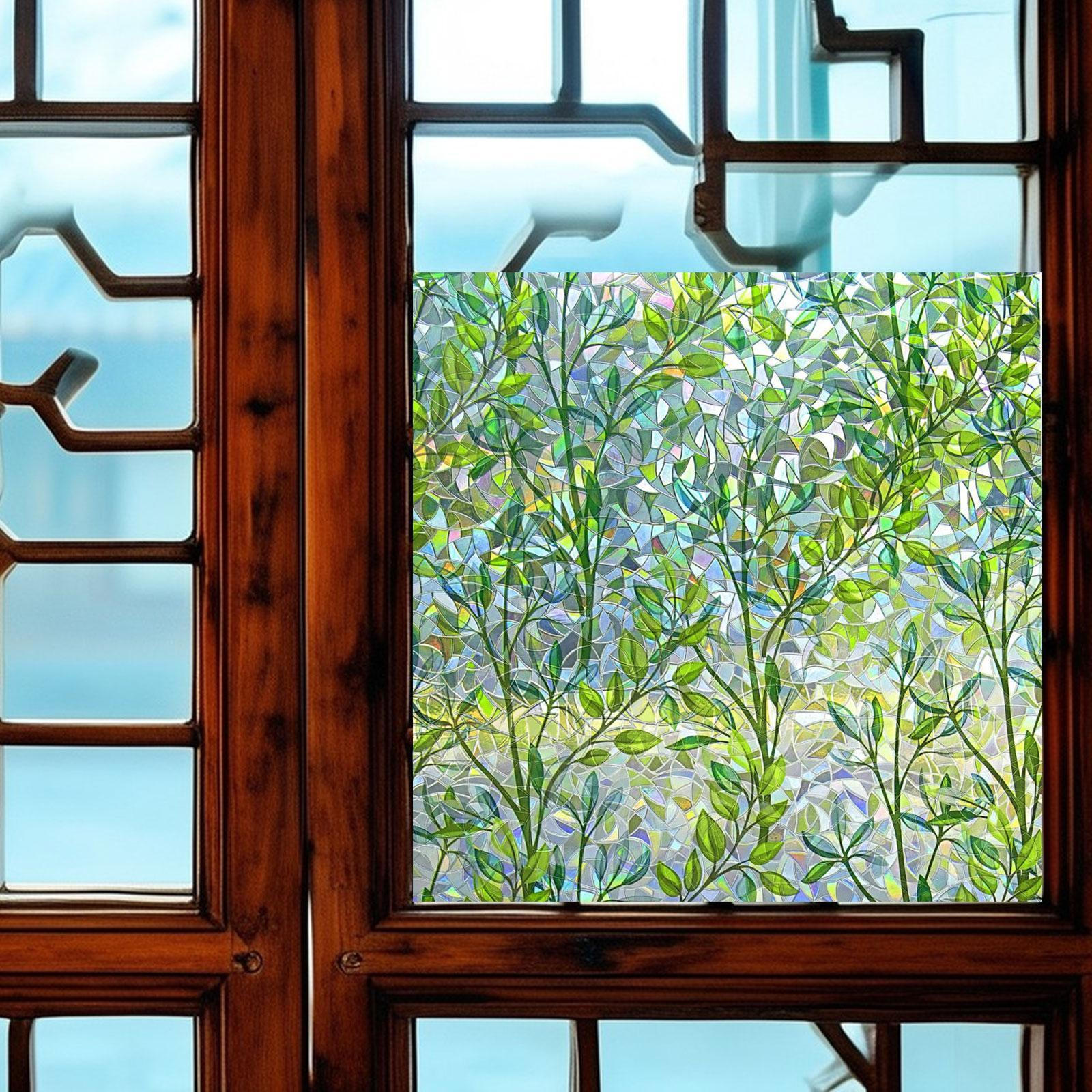 

Пленка для защиты окон 3D Stain Glass Cling Stained Heat Blocking Decals, Декоративная
