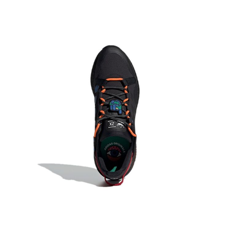 adidas ZX 2K Boost Pure Black Scarlet Unisex Sneakers Core-Black GY7912