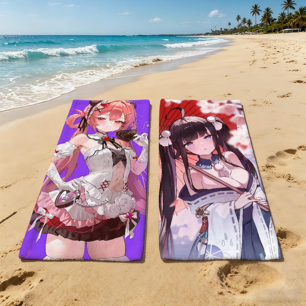 Game Stella Sora Towel For Outdoor Camping Beach Towel Super Absorbent Quick-Drying Summer Towel