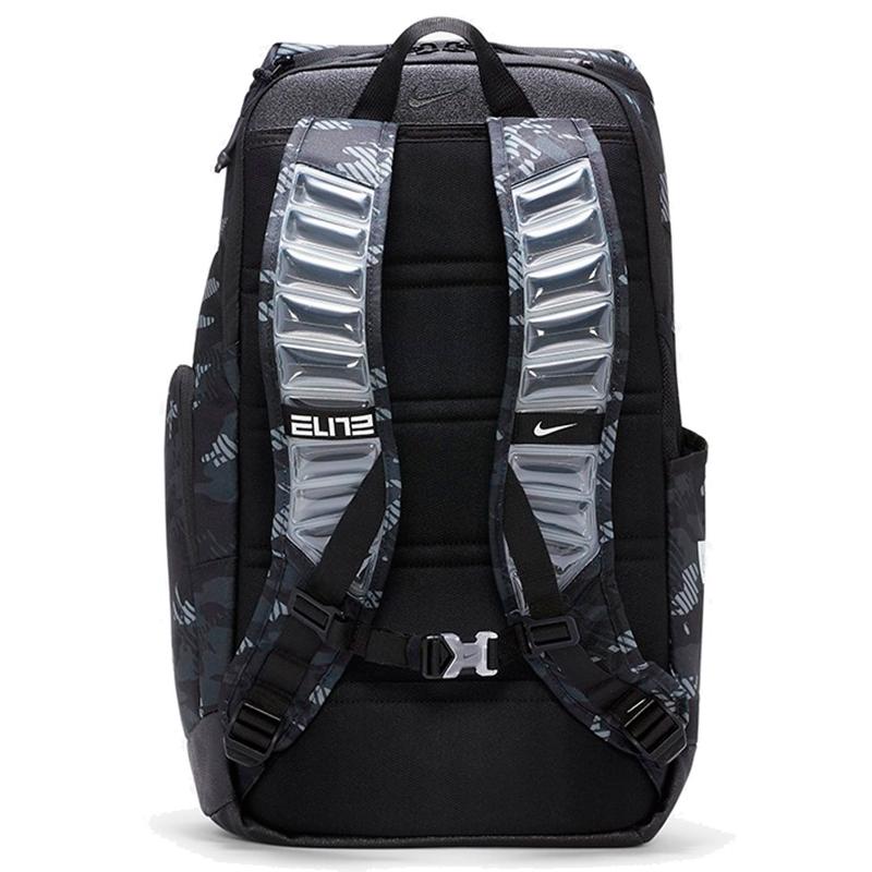 Nike Hoops Elite Pro Backpack Men Black Camo Lightweight Casual DA7278-010