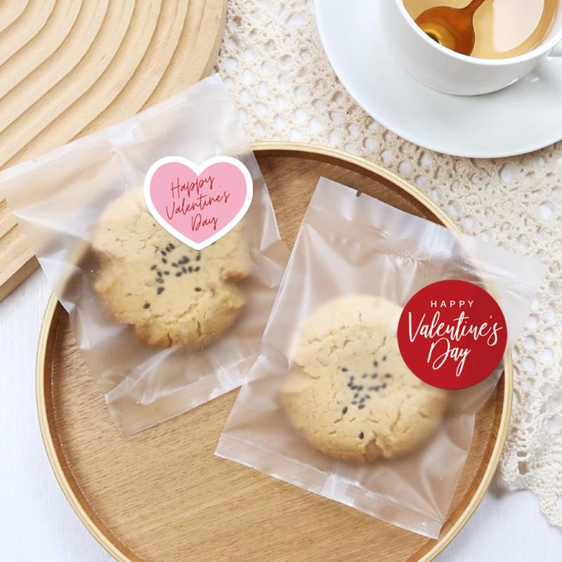 120/500Pcs Valentine'S Day Heart Stickers Sealing Sticker Happy Wedding Envelope Stickers Holiday Party Gift Decoration Stickers