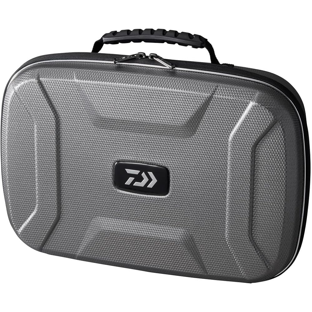 Daiwa Tackle Storage Semi-Hard Reel Case M(A)SV Black Fishing Gear Bag