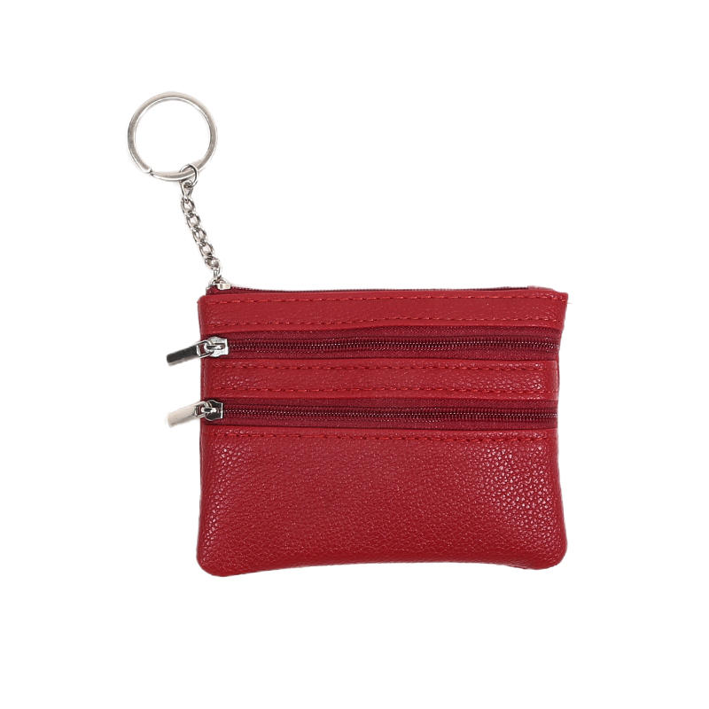 Women's Small Change Money Bags Pocket Wallets Key Holder Case Mini Functional Pouch Zipper Card Wallet Coin Purses
