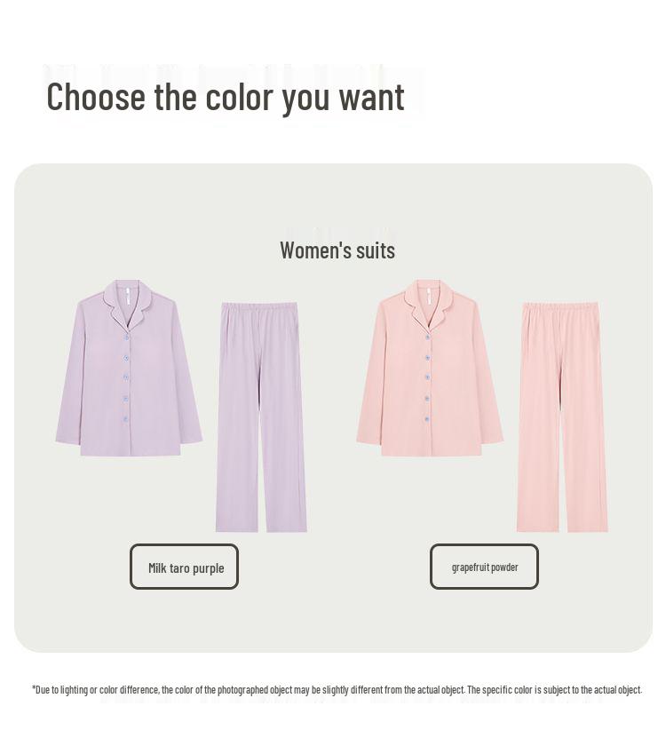 Hodo Home Women's Cotton Homewear Set with Built-in Bra Pads - Autumn/Winter Collection