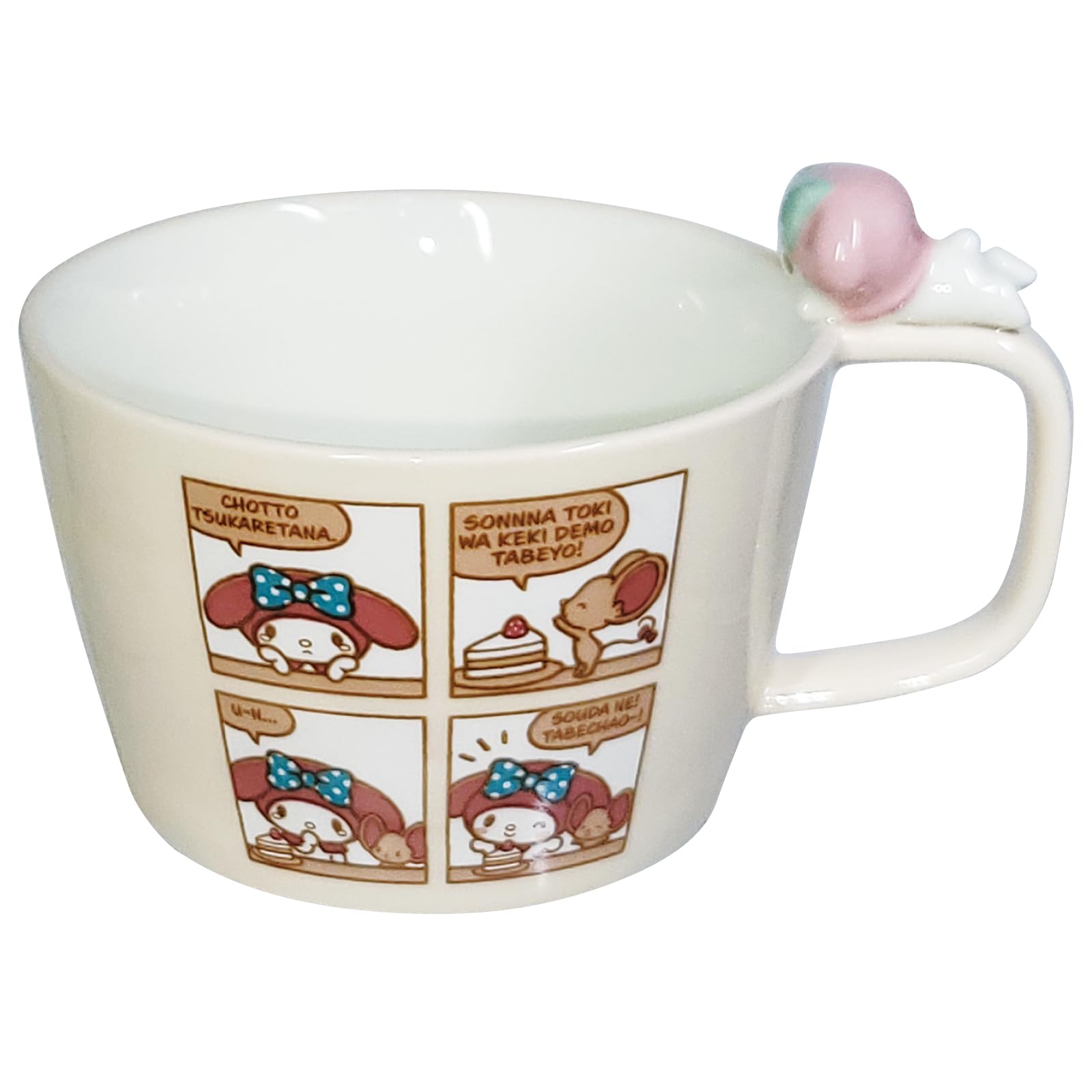 

Sanrio My Melody Soup Cup 4koma with My Melody Figure, Sanrio Goods, Tableware