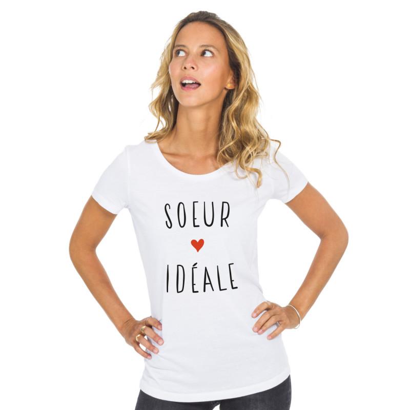 T-shirt Femme - SŒUR IDEALE S branco