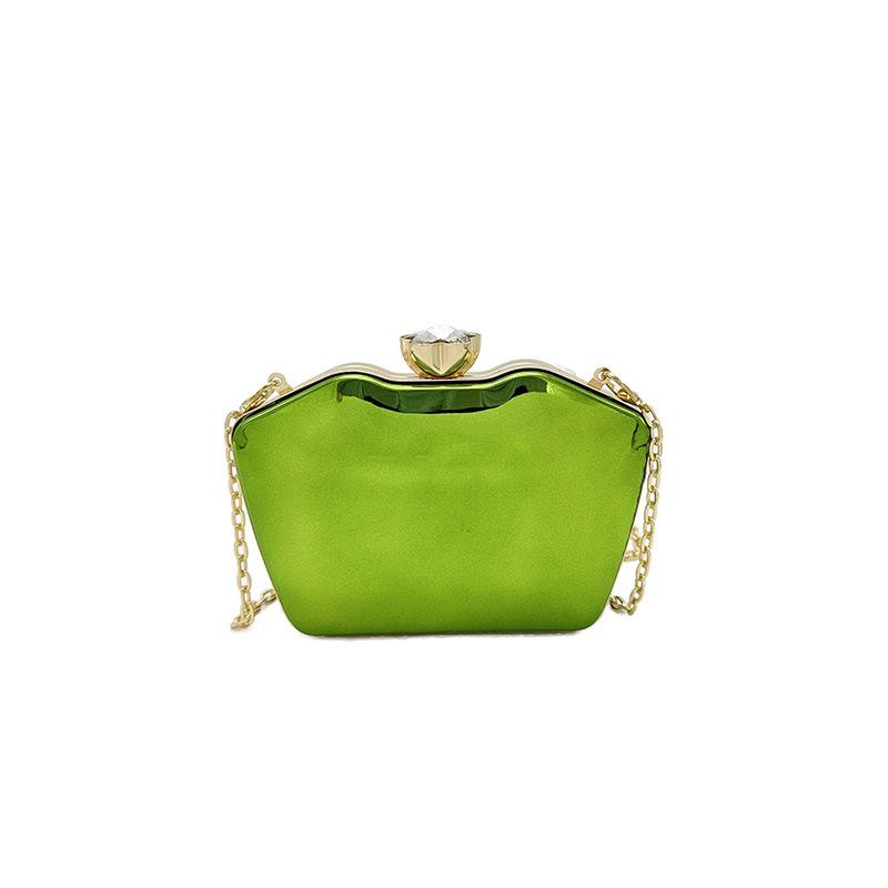 Fashion Niche Acrylic Bag 2025 New European and American Candy Color Glossy Shoulder Chain Women's Box Bag Tide