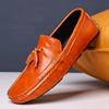 Leather Men Footwear Slip On Man Shoes High Quality Wedding Party Mens Casual Shoes Breath Driving Lazy Loafers Moccasins