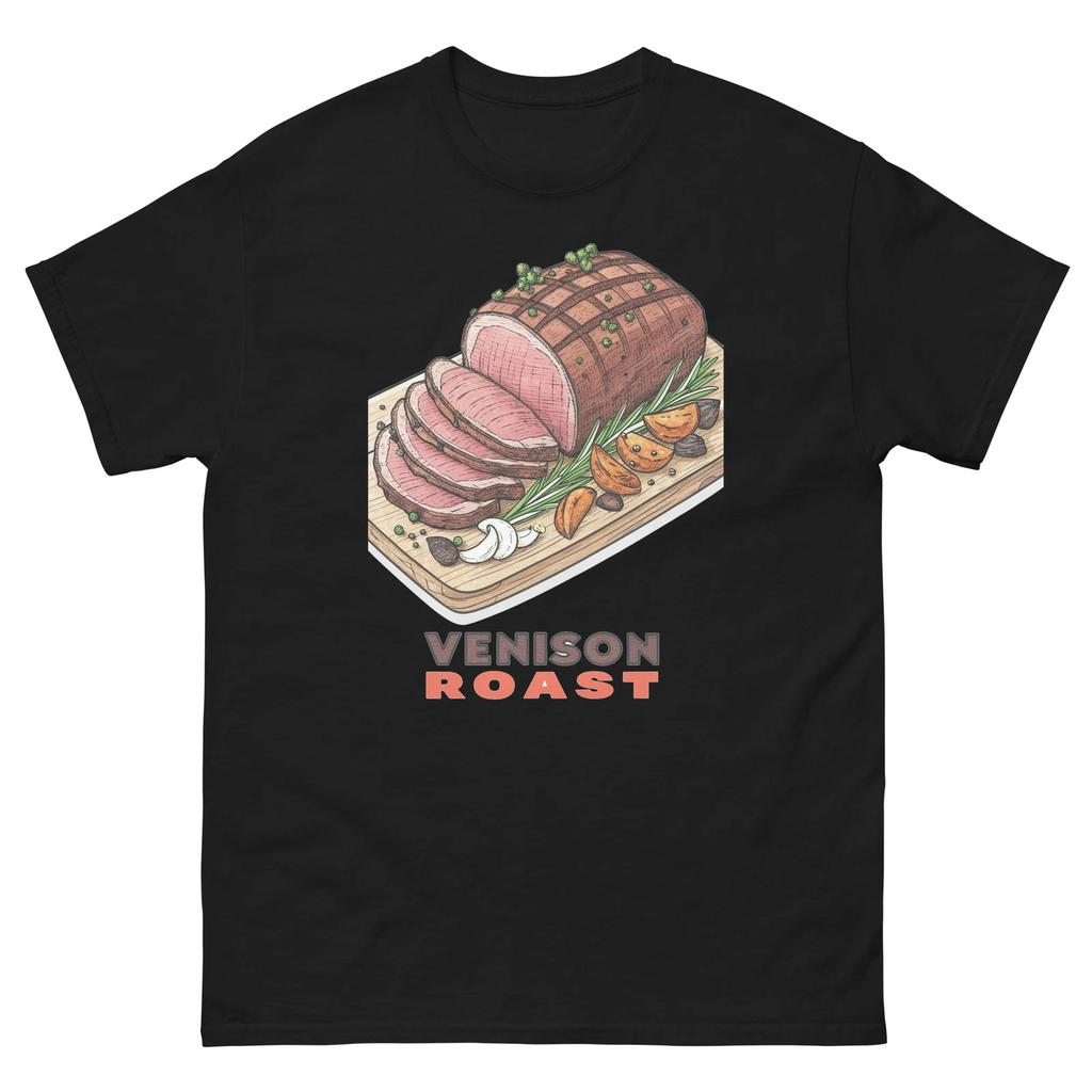 Venison Roast Delicious Food Holiday Eating T-Shirt