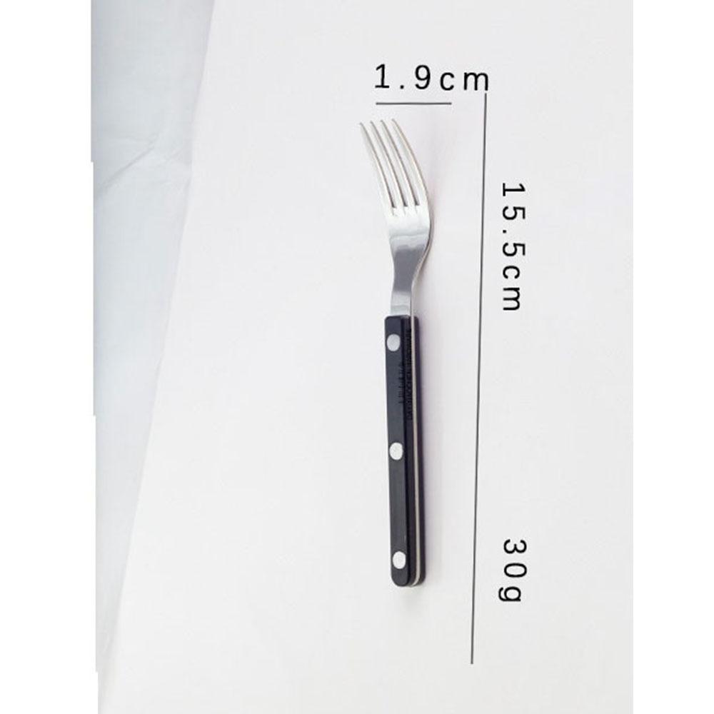 304 Edelstahl Western Restaurant Geschirrset Haushalt Klemgriff Messer Gabel Löffelgriff Marmor Buttermesser Dessertlöffel