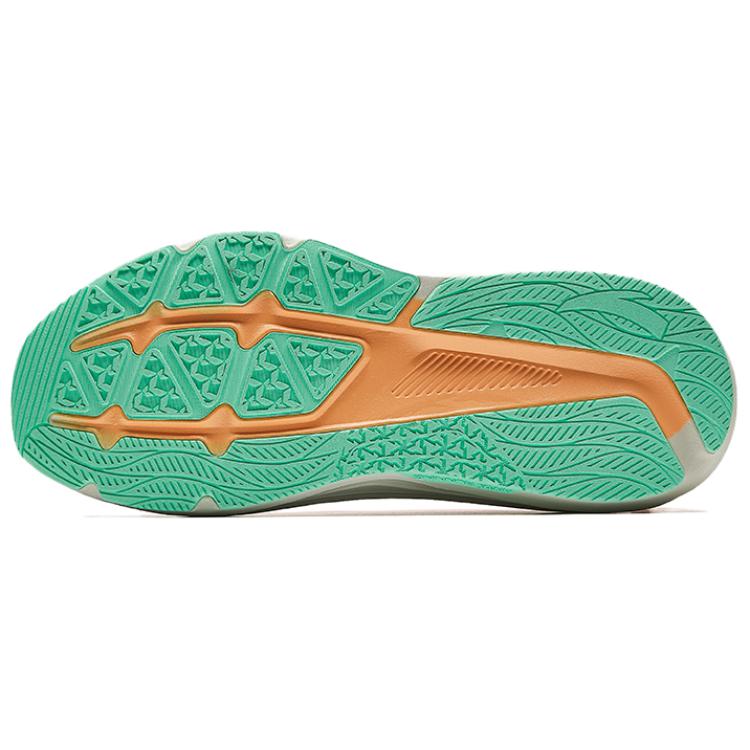 Anta Chuang 6 Sports Comfortable Shock Absorption Rebound Low-Top Casual Running Shoes Men sneaker Sunset-Orange 112535555-8