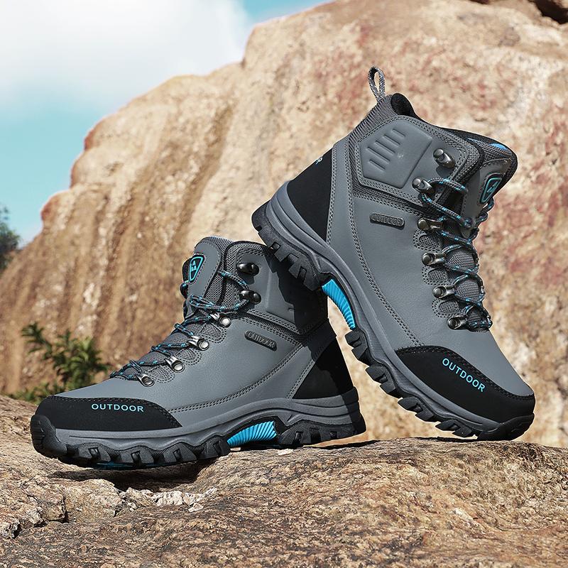 TUINANLE Outdoor Hiking Shoes Walking Hiking Boots Non-SlipTactical Trekking Shoes for Men