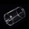Round Clear Acrylic Makeup Cotton Pad Swab Holder Makeup Cosmetic Storage Organizer Box