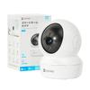 EZVIZ Pet Swivel AI Auto 10m Night Vision Compatible with 256GB MicroSD White Camera, Indoor, 1080p, 360° (340° Horizontal/55° Vertical), Tracking,