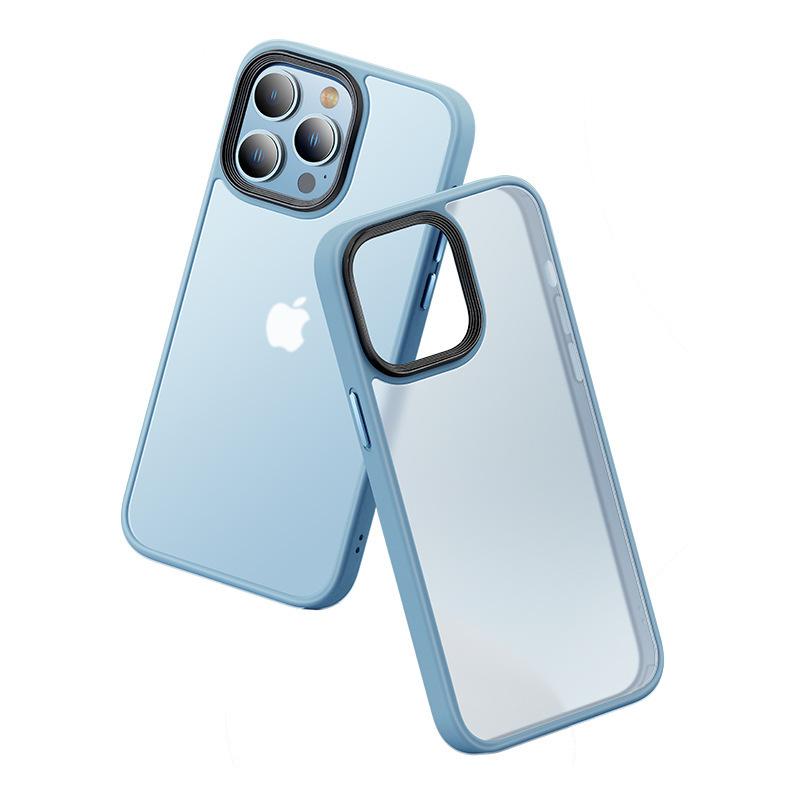 Applicable to iPhone17 mobile phone case matte skin feeling Apple 16 wholesale 15ProMax anti-drop 14 tide brand protective case