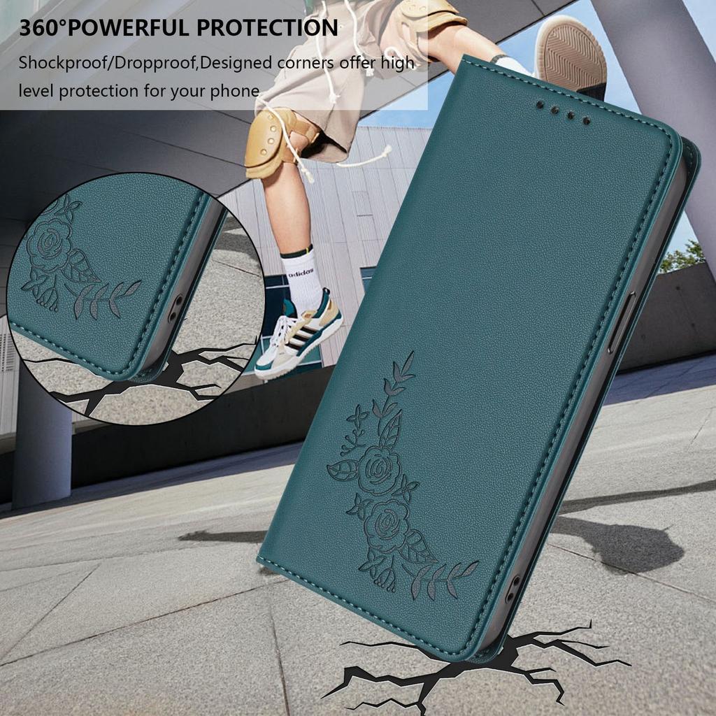 Brieftaschen-Flip-Case für Samsung Galaxy A57 A37 A26 A36 A56 A55 A35 A25 A24 A34 A54 A33 A53 A73 4G 5G RFID-Blockierend Magnetischer Verschluss Abdeckung
