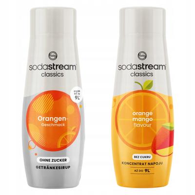 Sirope de Naranja Zero SodaStream: Naranja Sin Azúcar + Naranja Mango Sin Azúcar