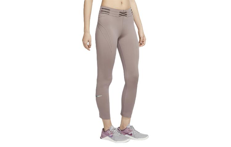 Nike Sports Pants Women s Umber Gray Moderate DA0262-229 XS