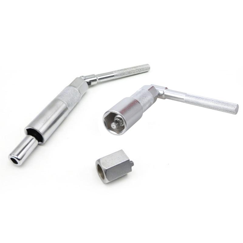 For CR-V 24/27mm Hex Socket Wrench Rear Shock Absorber Repair Tool for Car Automotive Front/Back Shock Absorber Manual T