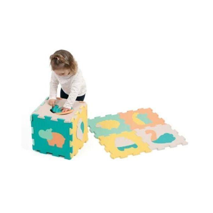 Pastellfarbene Tiermatte aus Schaumstoff