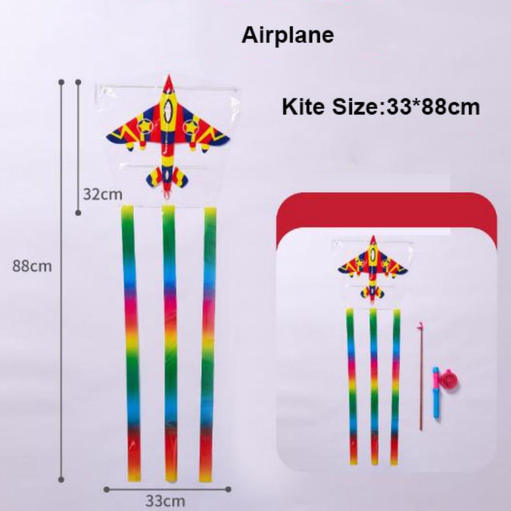 Zmeu Vultur din Plastic Desen Animat 33*88cm Zmei Pasăre Zburătoare Zmei Vultur Mari Noi Cadou pentru Copii