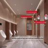 Allarme sonoro e luminoso wireless di emergenza per anziani per bagni pubblici accessibili