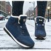 Women's Fashion Winter Boots Plush Lined High Top Design Anti Slip Rubber Outsole Snow Sneakers New Soft Winter Ankle Boots
