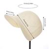 Victorian Bonnet Hat Base Craft Kits Tea Party Straw Hat for Crafting Project Bridal Church Event Costume Accessories