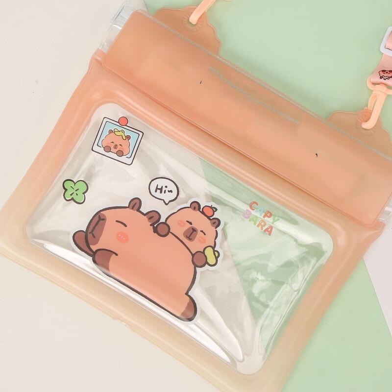 Мультяшный водонепроницаемый чехол-кошелек для телефона с тачскрином, Капибара