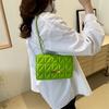 Internet Celebrity Small Square Bag Women 2025 Popular New Trendy Korean Version Shoulder Versatile Messenger Ins Fashion Diamond Chain Bag