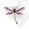 Multipurpose Fun Sophisticated Dragonflies Brooch Elegant Designs Portable Fashion Accessory for Performers Daily Outfit