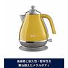 DeLonghi De'Longhi Electric Kettle Icona Capitals KBOC1200J-Y Stainless Steel 1.0L Easy-to-read water meter Foreign object prevention filter Empty boi