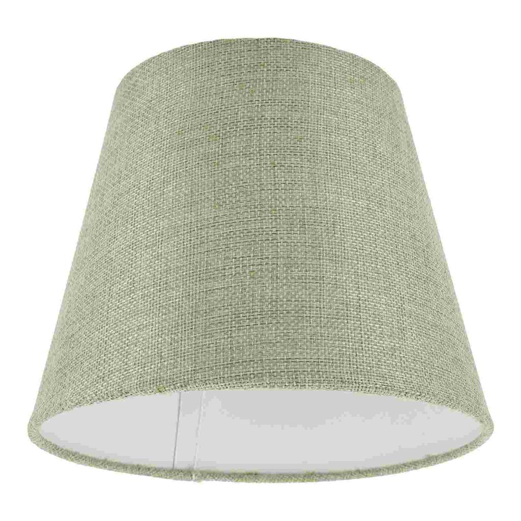Living Room Lamp Shade Drum Fabric Lampshade E14 Tabletop Desktop Light Shade