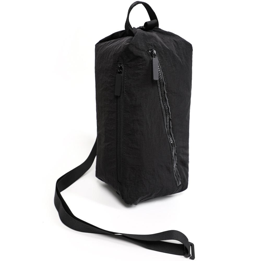 Spring New Nylon Crossbody Bag, Large Capacity Chest Bag, Unisex Dual Shoulder Multifunctional Fitness Bag