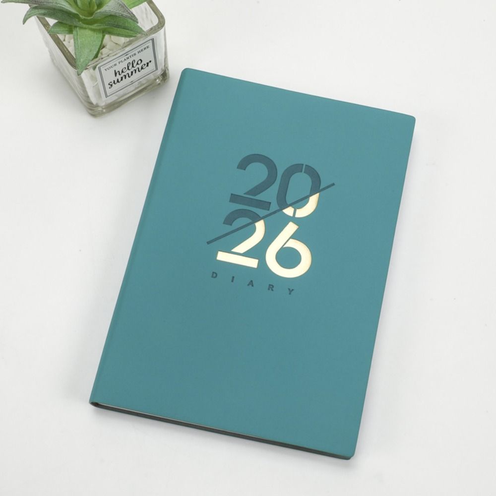 12 Months A5 Agenda Planning Notebook Wear-resistant To-do List Notebook  Office Supplies