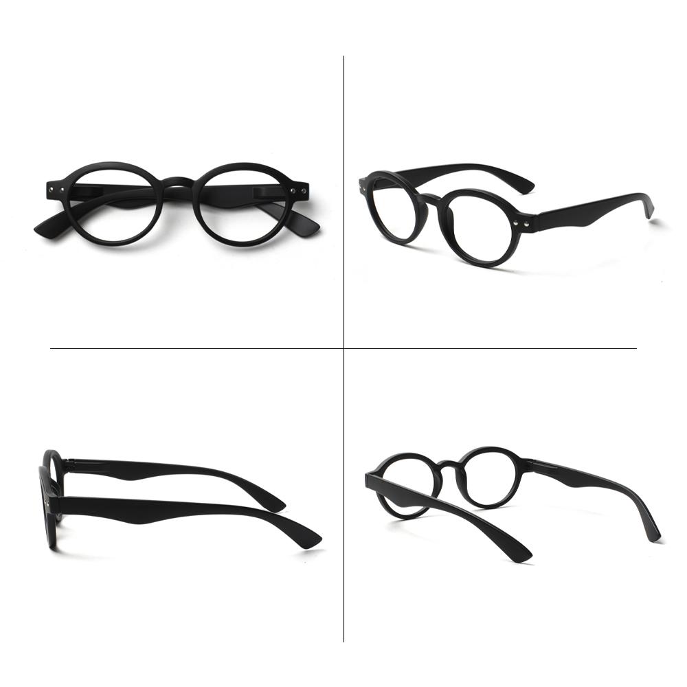 TRUEZING Reading Glasses for Women Men Fashion HD Lens Spring Hinge Lightweight Comfortable Prescription Eyewear