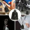 1pc Motorcycle Bell with Skull Design - Fit Metal Keychain for Riders, Lucky Charm Accessory for Motorcycle Enthusiasts & Pet Owners, Rider Lucky